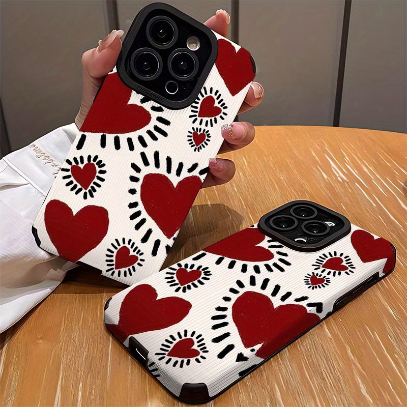 Red and black decorative patte - Computer Case 评论和价格