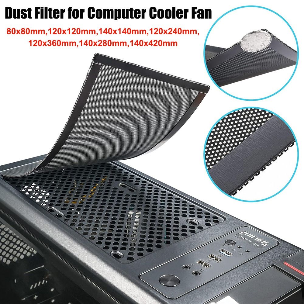 New PVC Dust Filter Cover Magn - Dust Filter Pc 评论和价格