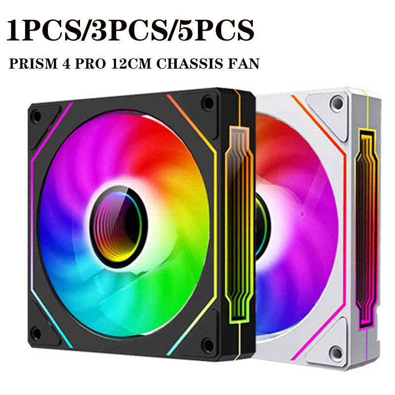 PRISM 4 PRO 120mm PWM ARGB Cas - Pc Chassis 评论和价格