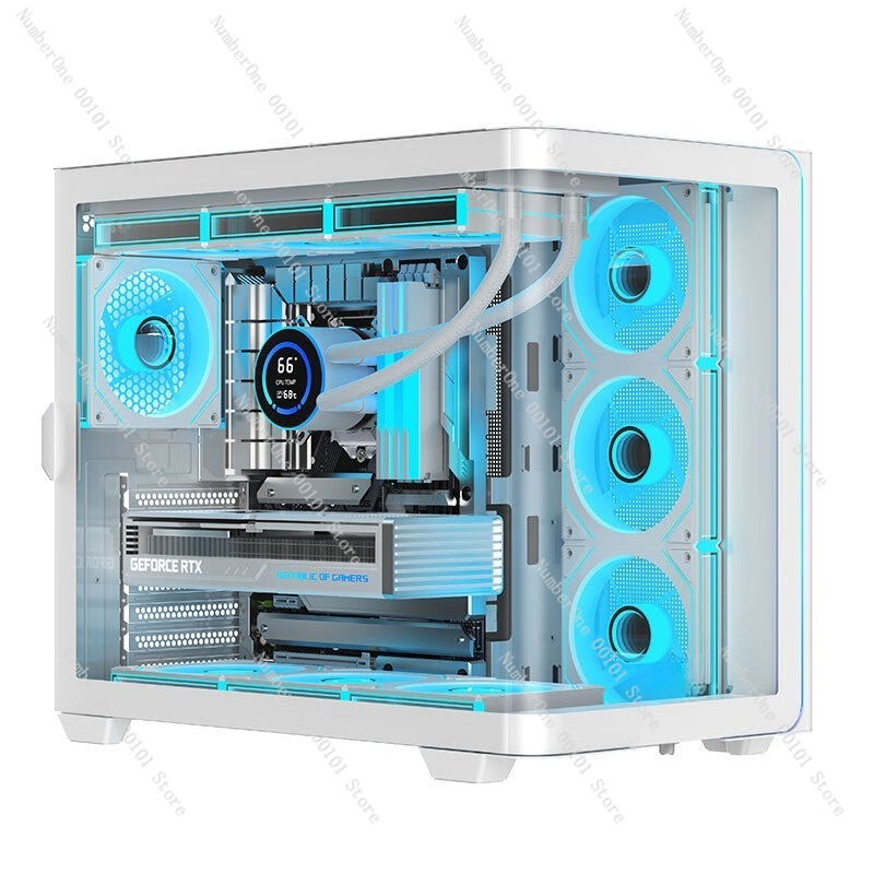 Panoramic Curved Glass Desktop - Pc Chassis 评论和价格