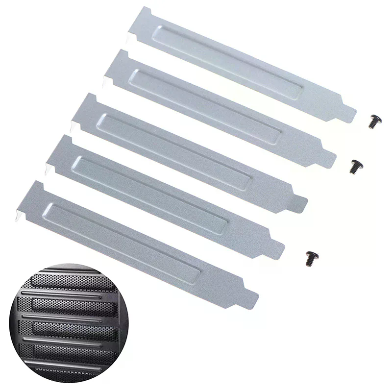 5pcs Case 12cm Silver Pci Slot - Dust Filter Pc 评论和价格